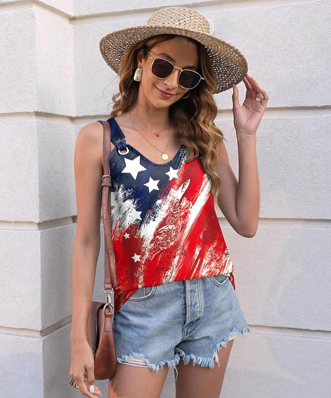 Disamer Womens Tank Tops 2026 Loose Fit Casual Summer Spaghetti Strap Trendy Spring Cute Lace Sleeveless T Shirts