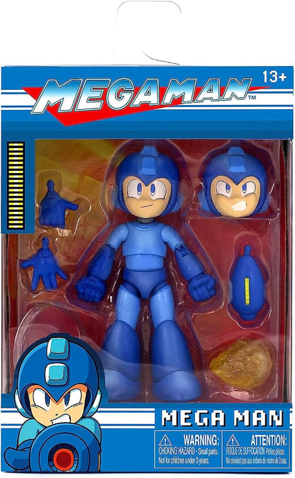 Mega Man 4" Mega Man Action Figure, Toys for Kids and Adults