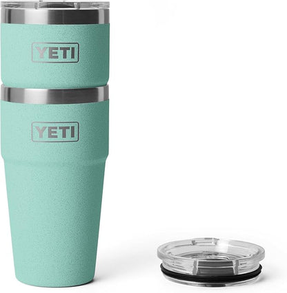 YETI Rambler 20 oz Stackable Tumbler, Stainless Steel, Vacuum Insulated with MagSlider Lid