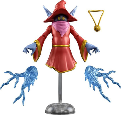 Masters of the Universe Origins Action Figure 200X Cartoon Collection Orko, 5.5 Inch 1980s Motu TV Wizard, Detailed Design & Clear Stand, Magic Effect
