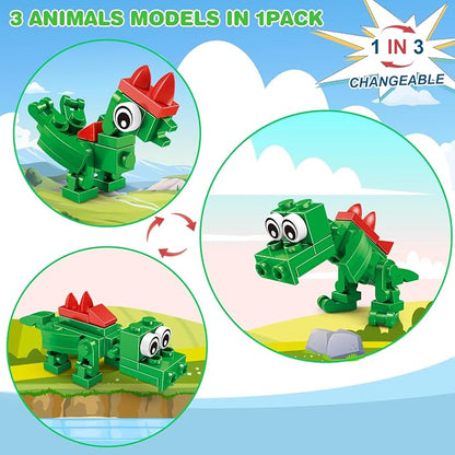 Party Favors for Kids Building Set, 24 Packs Models Building Blocks Toy, Classroom Prizes Goodie Bag Stuffers, Birthday Gift for Boys Girls Ages 6+