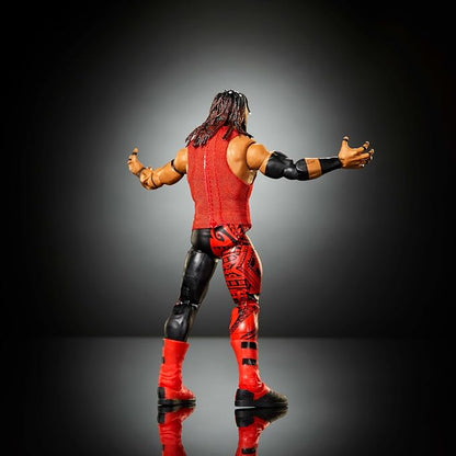 Mattel WWE Elite Action Figure & Accessories, Series #125 Set, 6-inch Collectible Jacob Fatu with 25 Articulation Points & Swappable Hands