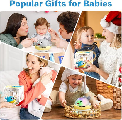 Toys for 1 2 3 4 Year Old Boy, Bath Toys for Kids Toddlers, Baby Water Toys for Bathtub Pool Play, Whale Sprinkler Sensory Toy for Toddler Boy & Girl Birthday Gifts Newborn Basket