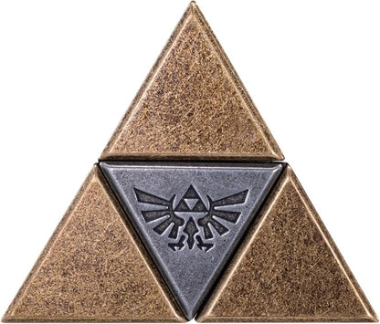 BePuzzled, Legend of Zelda Triforce Hanayama Cast Brain Teaser Mensa Rated Level 5, for Ages 12 and Up