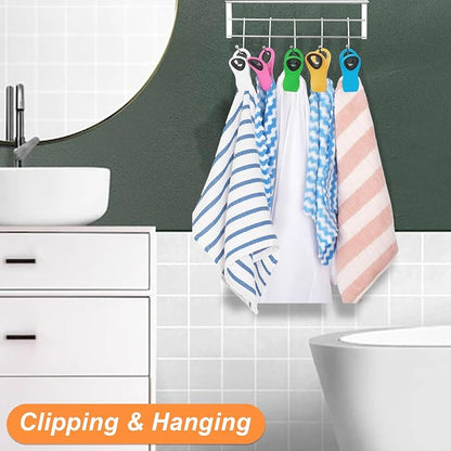 JETMORE 30 Pack Chip Clips Magnetic, Multicolor Food Clips for Bags, Office | Bulk color assortment supports home, office and events, bag clips close snacks, while magnetic chip clips keep notes visible