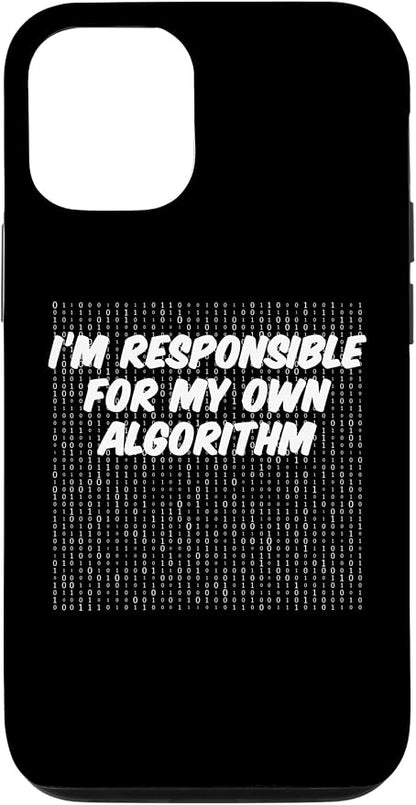 iPhone 14 Pro Binary Code Computer Algorithm AI Artificial Intelligence Case