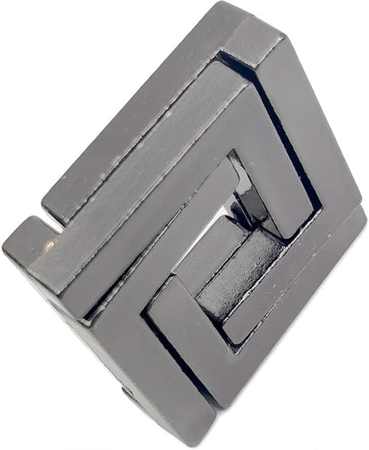 MAGIKON Traditional Brain Teaser, Classical Puzzle Magic Toy (Square Lock)