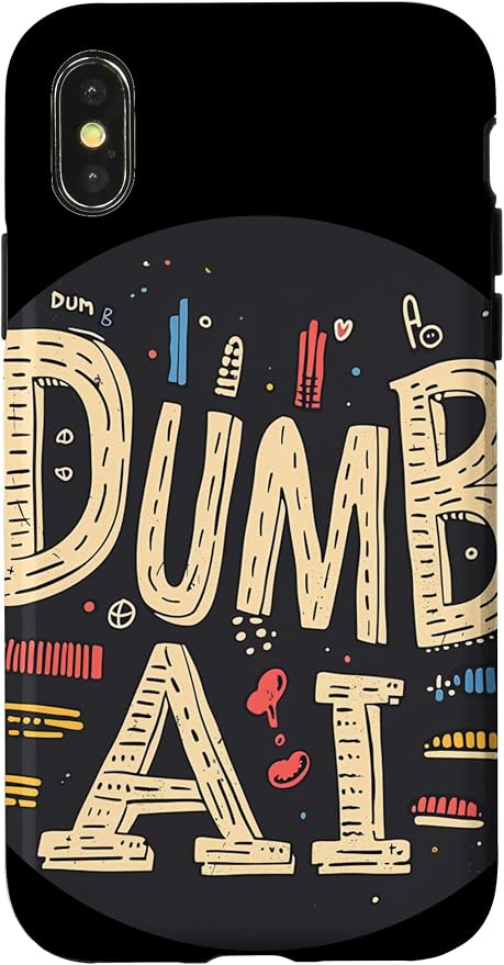 iPhone X/XS Dumb AI Stamp Costume Case