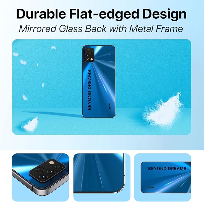 UMIDIGI A11S Unlocked Cell Phone, 6.53" FHD Full View Screen, 5150mAh Battery Android 11 Smartphone with Dual SIM (4G LTE)