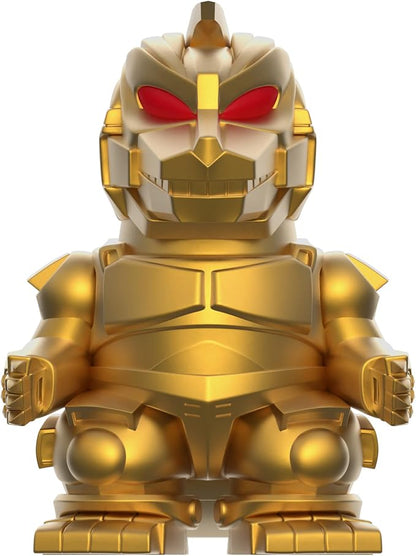 Super7 Fun! Fun! Toho Mechagodzilla (Vintage Toy Gold) Vinyl Figure - 5" Toho Godzilla Action Figure - Classic Movie Collectibles and Retro Toys