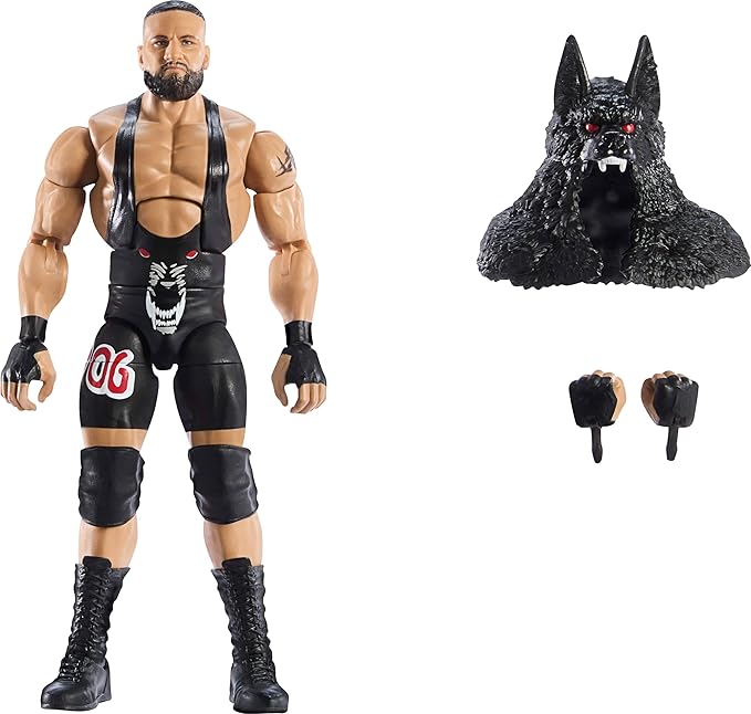 Mattel WWE Elite Action Figure & Accessories, Series #114 6-inch Collectible Bron Breakker with 25 Articulation Points & Swappable Hands