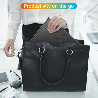 MNN Portable Monitor 14 inch FHD 1920 * 1200P USB C HDMI Ultra-Slim IPS Travel Display w/Speakers, HDR Plug&Play, External Monitor for Laptop PC, Phone,Mac(400cd/m² Brightness) | 14" 16:10 1200p IPS 400nit HDR, USB-C/HDMI, speakers, ultra-slim, plug&pl...