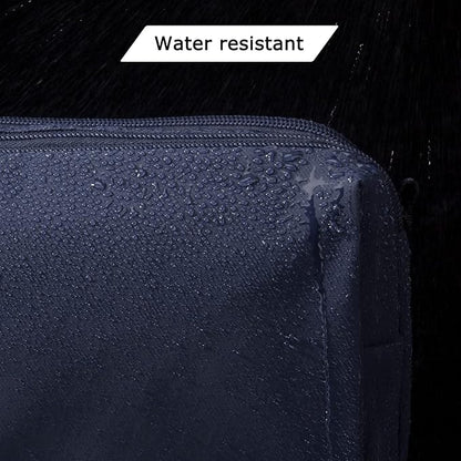BAGSMART Toiletry Bag for Men, Travel Toiletry Organizer Dopp Kit Water-resistant Shaving Bag for Toiletries Accessories, Door Room Essentials,Navy Blue-basic