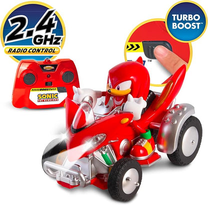 NKOK Sonic NKOK Knuckles ATV R/C (with Lights), For Ages 6 and up, Allows Children to Pretend to Drive and Have Fun at the Same Time! Great Item for Kids