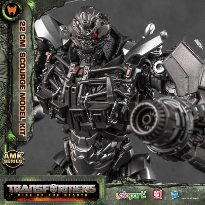 YOLOPARK Scourge Transformer Toys,Transformers Rise of The Beasts Action Figure,Highly Articulated 8.66 Inch No Converting Model Kit,Great Collection Birthday Gifts for Men Women