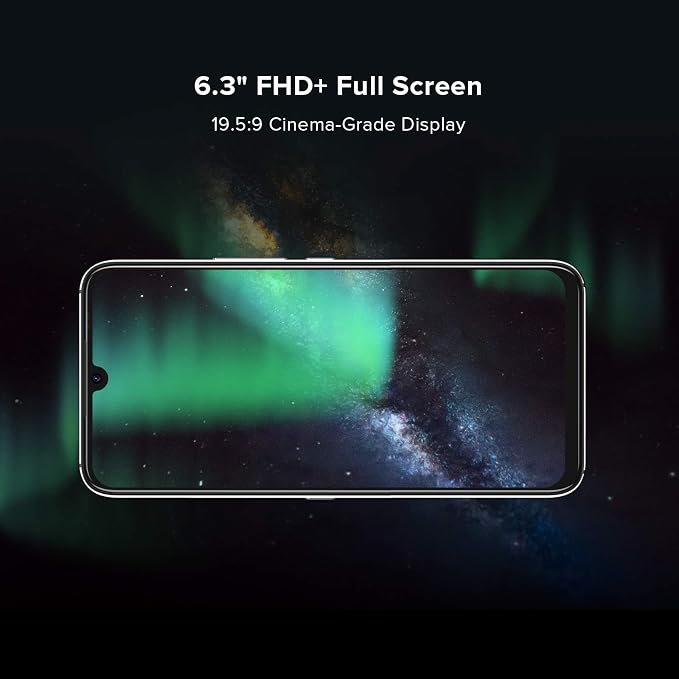 UMIDIGI A9 Pro Unlocked Cell Phones(4+64GB) 6.3" FHD+ Full Screen, 4150mAh High Capacity Battery Smartphone with AI Matrix Quad Camera, Dual SIM Phone