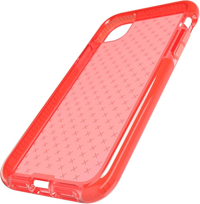 tech21 Evo Check Phone Case for Apple iPhone 11 with 12 ft. Drop Protection Coral