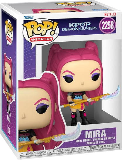 Funko Pop! Animation: Kpop Demon Hunters - Mira - Collectable Vinyl Figure - Gift Idea - Official Merchandise - Toys for Kids & Adults - TV Fans - Model Figure for Collectors