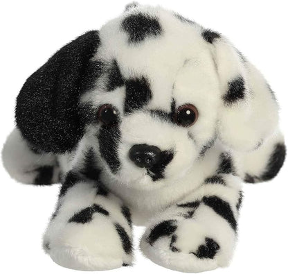 Aurora® Adorable Mini Flopsie™ Dipper Dalmatian™ Stuffed Animal - Mini Companions Ready for Playful Adventures - for Kids All Ages, Toddlers, Adults, and Families - White 8 Inches