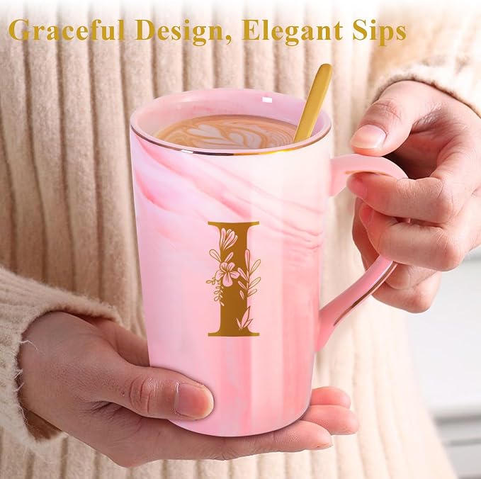 MNZZ Personalized Ceramic Coffee Mug with Lid Tea Cup Women Thank you Appreciation Gratitude Gifts Female Teacher End of Year School Bus Driver Nurse Pastor Team Mom Coach Guard Scout Leader Doctor,I