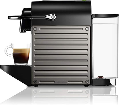 Nespresso BEC430TTN Pixie Espresso Machine by Breville, Titan