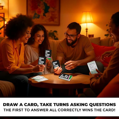 QUOKKA Trivia Card Games for Adults with 500 Questions – Geography Board Games for Adults, Teens and Families – Trivia Cards with Answers – Fun Party Game for Family Game Night