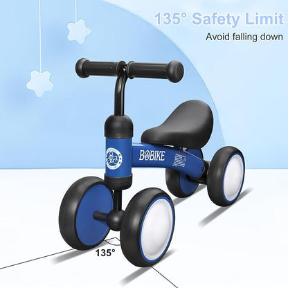 Baby Balance Bike Toys for 12-36 Months Kids Toy Boy and Girls Gifts Toddler Best First Birthday Gift Children Walker No Pedal Infant 4 Wheels Bicycle