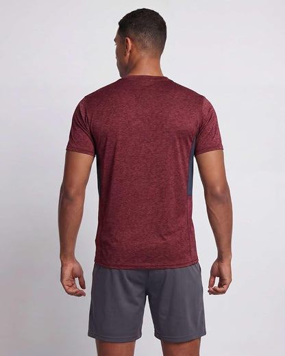 5 Pack Men's Dry Fit Short Sleeve T-Shirt Gym Workout Athletic Running Tee | Cooling, Moisture-Wicking, Crew Neck, Quick-Dry, Breathable, Active, Exercise, Fitness, Basketball, Cycling, Hiking, Tennis