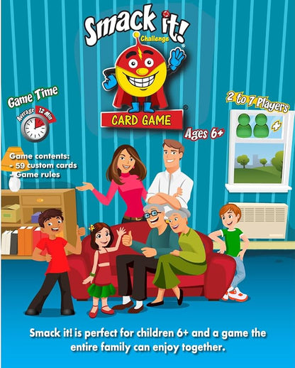 Arizona GameCo Smack it! Card Game for Kids – Fun and Easy to Learn – a Fun Game for Kids or Birthday Gift Idea – Boy or Girl Ages 6-12