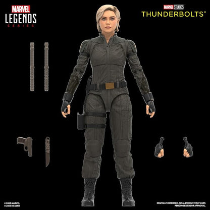 Marvel Legends Series Yelena Belova and Red Guardian 2-Pack, Thunderbolts* Movie Collectible 6-Inch Action Figures