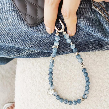 Phone Crossbody Chain CellPhone Lanyard,Universal Phone Chain Strap with Tether Patches Compatible with Most Phones (Y)