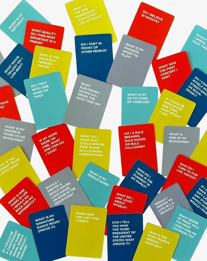 You Who?! Conversation Card Game – Funny Family Party Game of Questions, Icebreaker Game for Teens & Adults, Fun for Game Night & Groups
