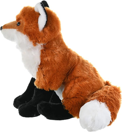 Wild Republic Red Fox Plush, Stuffed Animal, Plush Toy, Gifts For Kids, Cuddlekins 12" (10944)
