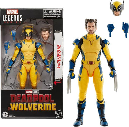 Marvel Legends Series Wolverine, Deadpool & Wolverine Collectible 6 Inch Action Figure for Adults Ages 14 and Up