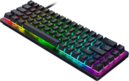 Razer Huntsman V3 HE Magnetic Mini 65% 8KHz Wired Gaming Keyboard | Hall Effect Magnetic Switches, 8000 Hz Polling, Razer Snap Flex,Razer Snap Tap, Rapid Trigger, Adjustable Actuation