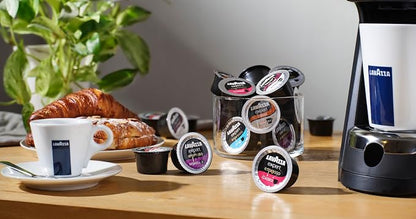 Lavazza Expert Coffee Bundle Classy Plus All-In-One Machine + 1 Welcome Kit Pack of 36 Mixed Capsules + 1 Extra Vessel