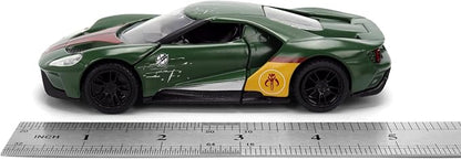 Jada Star Wars Boba Fett 2017 Ford GT – 1:32 Scale Hollywood Rides Die-Cast Collectible Car Toys – Toy for Collectors and Fans