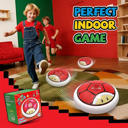 Boy Toys Hover Soccer Ball for Kids 2 LED Soccer Ball Toys Indoor Games Gifts for Boy Age 6-8, 8-12, Floating Football Birthday Gifts for 4 5 6 7 8 9 10 11 12 Year Old Kids Sport Toy