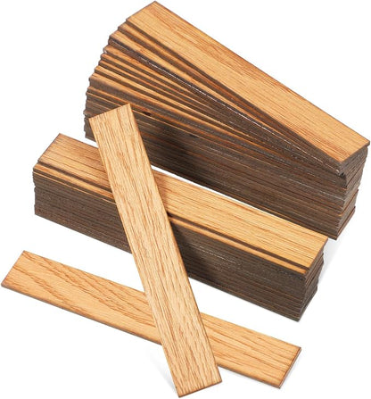 TOYANDONA 40pcs Miniature Dollhouse Flooring, Mini Floor Boards Self Adhesive Dollhouse Wood Flooring Peel and Stick for Dollhouse Accessories (Light Brown)