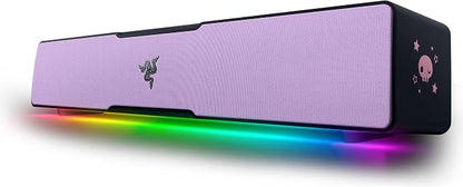 Razer Leviathan V2 X, PC Soundbar, Full-Range Drivers, Kuromi Edition | Compact Design, Chroma RGB, USB-C, Bluetooth 5.0, for PC, Laptop, Smartphones, Tablets & Nintendo Switch