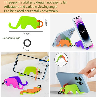 Phone Wrist Strap Metal Phone Chain Lanyard Hand Wristlet Detachable Phones Charm with 3 Tether Tabs with CellPhone Stand Holder Finger Grip Universal for Women Girls Traveling Party Walking Silver