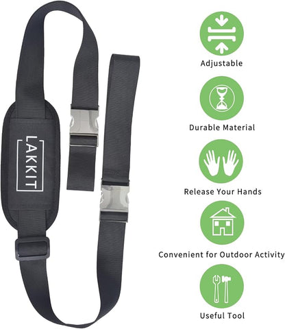 Adjustable Kick Scooter Shoulder Strap, Carrying Strap for Beach Chair, Carrying Shoulder Straps