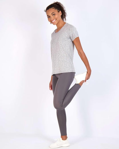 5 Pack Women's Dry Fit Short Sleeve Athletic Gym Workout Running Tops | Available in Plus Size, Exercise, Sports, Fitness, Quick Dry, Cooling, Moisture Wicking, Loose Basic Tees, Yoga, Pilates