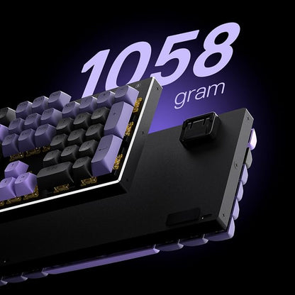 Redragon K556 104-Key Wired RGB Hall-Effect Rapid Trigger Gaming Keyboard | Rock-Solid Metal Build, 0.1mm Adjustable Actuation Magnetic Switch, Zero Input Delay, 8K Polling for FPS Games Pause & Shoot