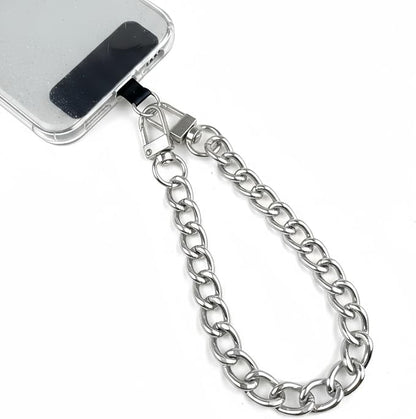 Metal Phone Wrist Lanyard Lightweight Aluminum Cellphone Strap Wristlet Classic Metal Phone Chain for Women and Men