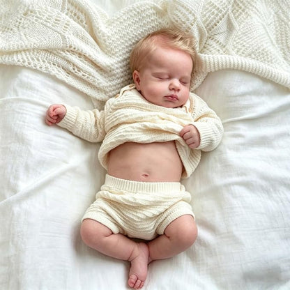 Anano Reborn Baby Dolls Full Body Girl, 20 in Realistic Baby Doll Girl Lifelike Babys Doll Newborn Babies, Real Life Babys Reborn Doll with Accessories