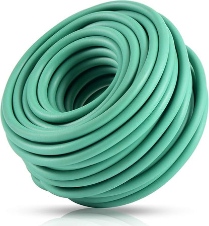 YDSL Soft Plant Tie, Garden Wire Tie for Plants Heavy Duty Reusable Plant Twist Ties for Gardening Home Office (Green, 32.8 feet)