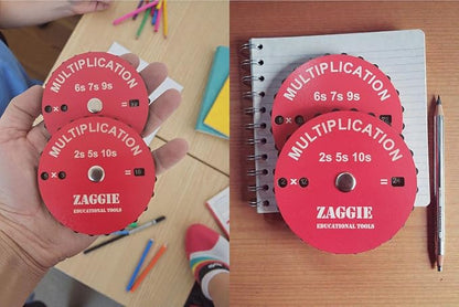 Multiplication Learning Spinner Wheel Math Fidget Toy for Kids – Up to 12×12, Fun Hands-On Educational Math Tool for Home & Classroom