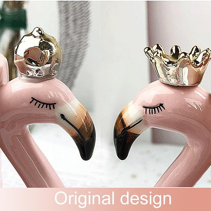 Cute Pink Flamingo Gifts for Women Coffee Mug Unique Ceramic Animal Cups | Novelty 16 oz Mugs Flamingo Decor Stuff for Mom Grandma Wife Her Funny Christmas Presents Xmas Girls Fancy Mothers Day Gift