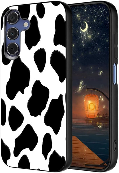 Designed for Galaxy A16 5G Phone Case,Slim Silicone Shockproof Protective Case for Galaxy A16 5G 6.7 inch,Cow Print
